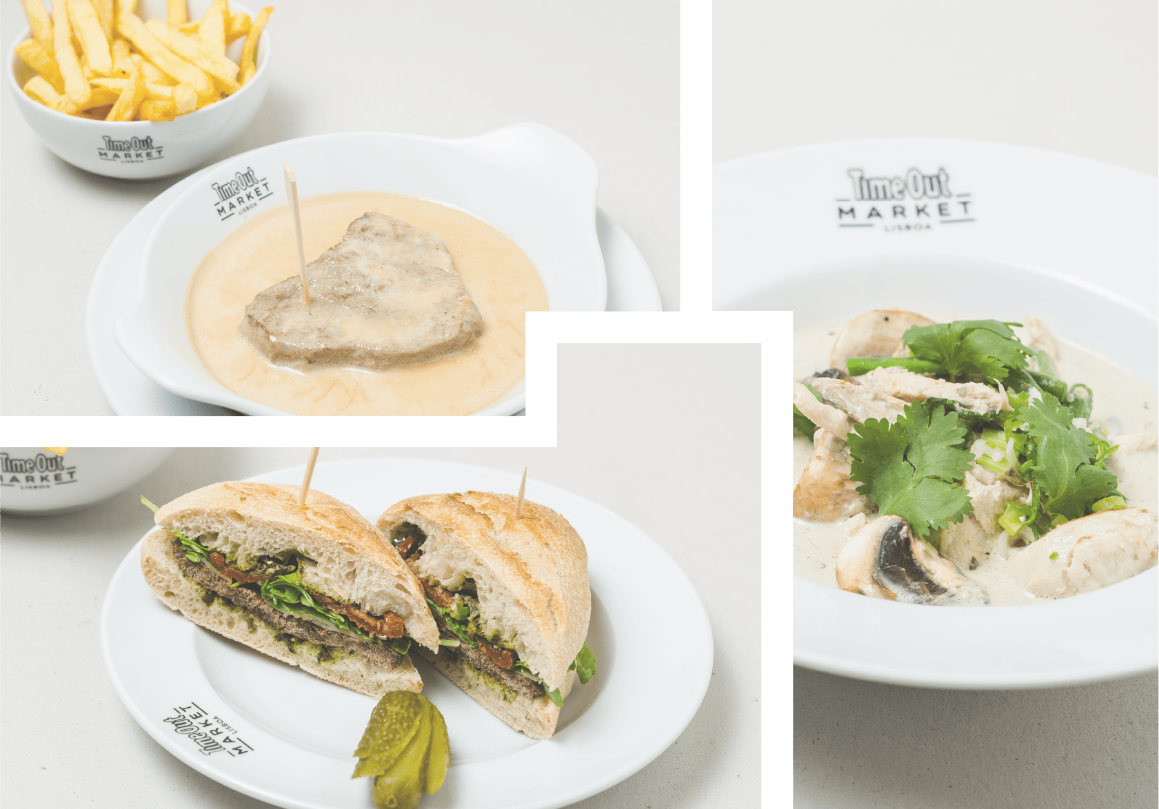 como madar vir comida dos restaurantes da time out market